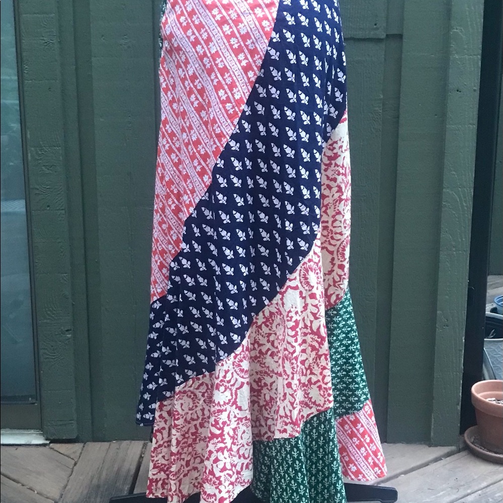 FREE PEOPLE BOHO Style MAXI SKIRT Sz 6